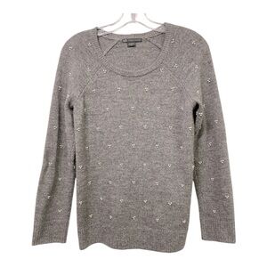 Armani Exchange Gray and Pearl Sweater size SP